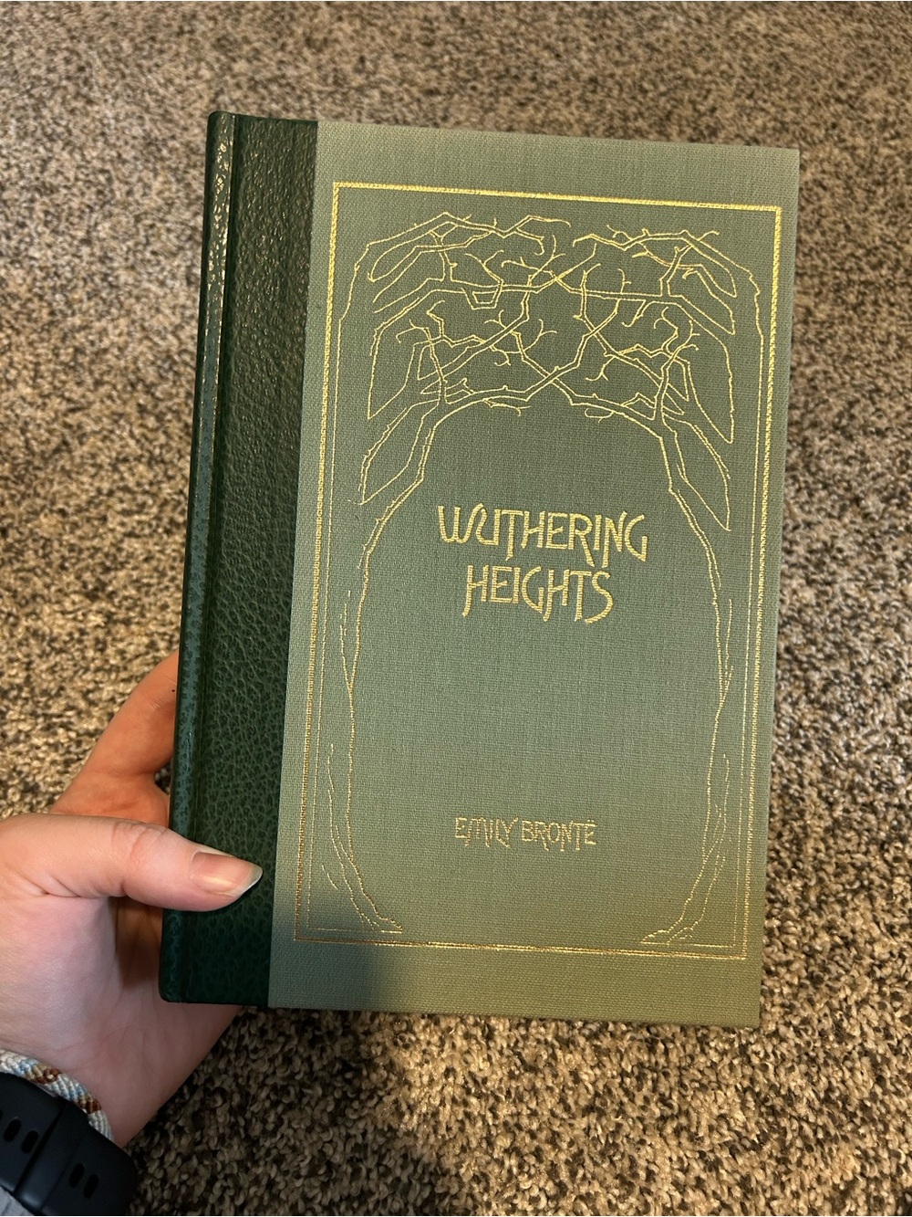 Wuthering Heights Readers Digest edition by Emily Brontë - Green
